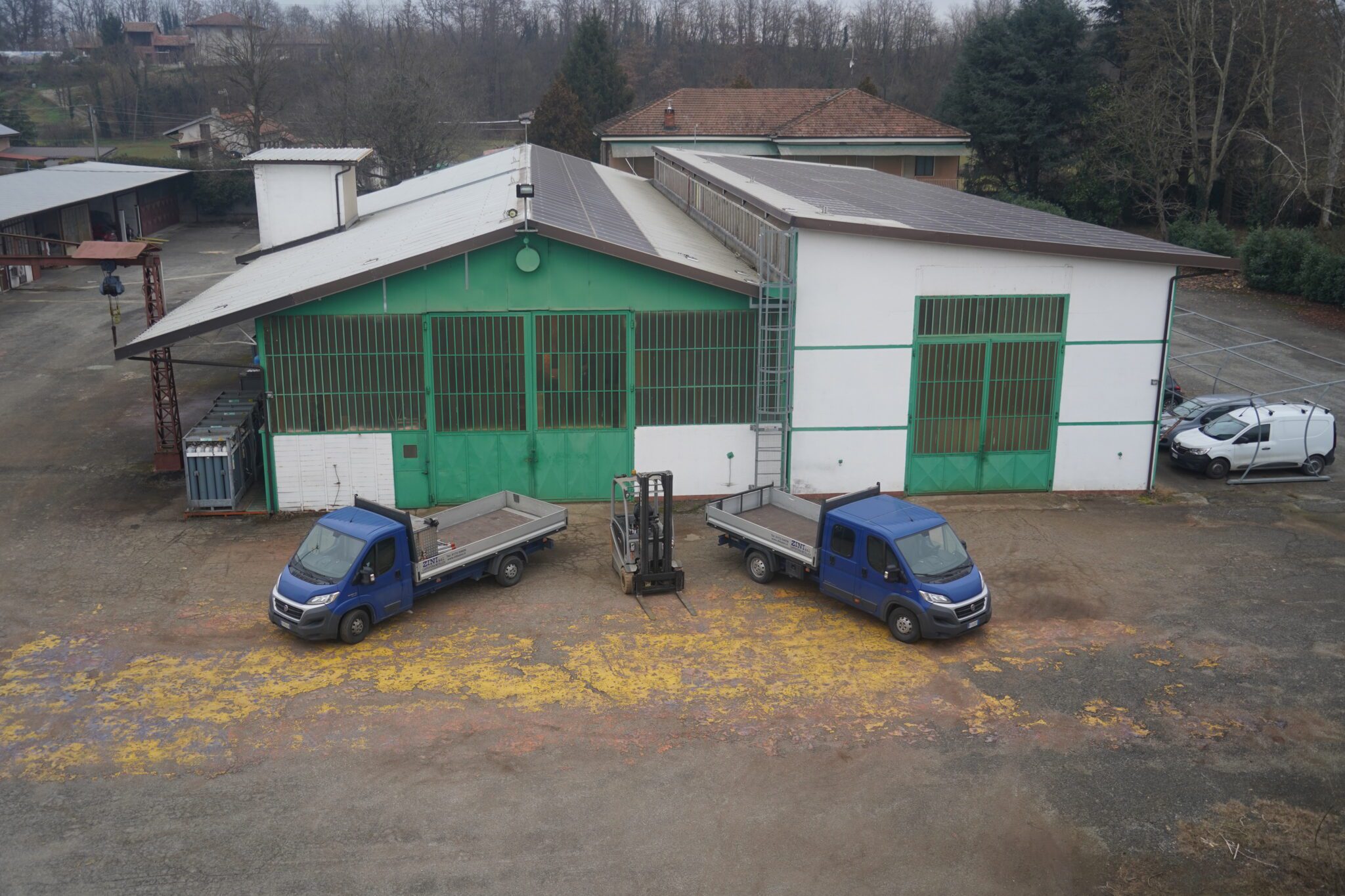 Veduta esterna di Zini srl a Sommariva Bosco (CN)